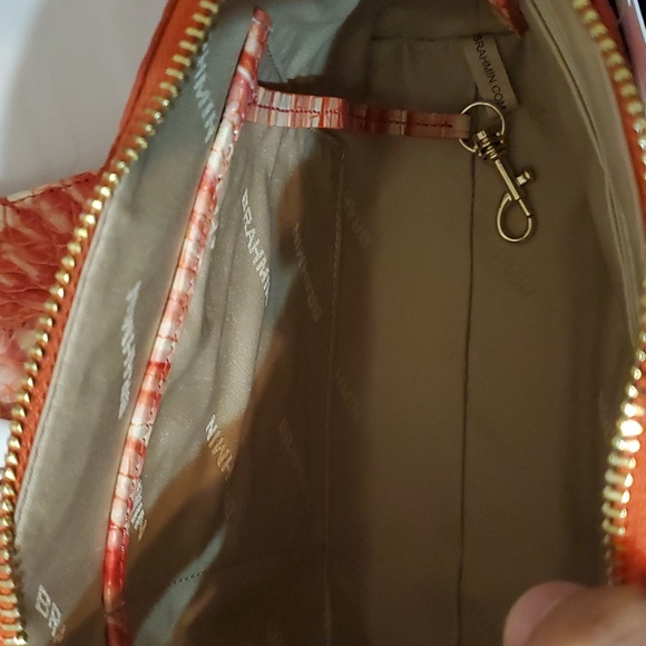 Brahmin Mini Sydney and Ady Wallet Set Pink Flamingo - Picture 7 of 11